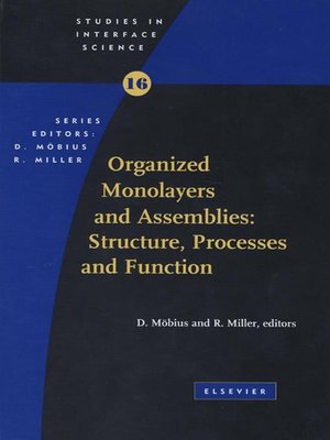 cover image of Organized Monolayers and Assemblies
